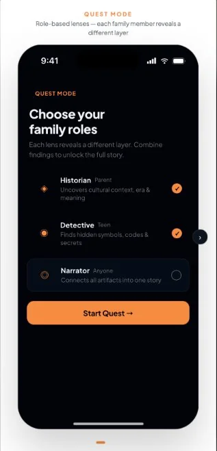 Before: role selection in the dark iteration